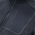 thumbnail image 7 of Men's Waterproof Softshell Jacket Long Sleeved Stand Up Collar Wool Jacket for Travel Hiking Golf, 7 of 7