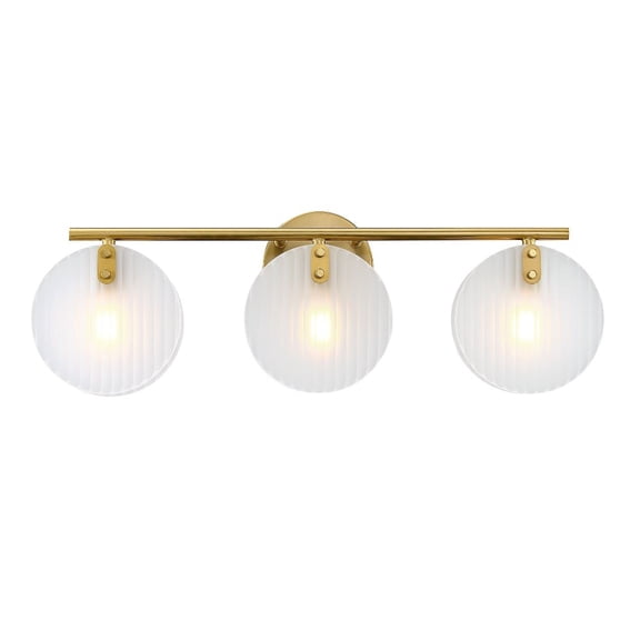 D311C-3B-BG Designers Fountain Sky Fall - 3 Light Bath Vanity-8.5 Inch Tall and 25 Inch Wide