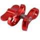 thumbnail image 5 of 3X Accesorio de Camara Clip de Mariposa de Bola de Luz de Buceo Abrazadera de Brazo Montaje de Aluminio para Gopro Hero 3 + / 4/5 Xiaoyi Gitup SJ6000 Camara Rojo, 5 of 5