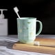thumbnail image 5 of Dinheiro Tazas para cepillos de dientes Vaso de baño irrompible Patrón de gatos de dibujos animados lindo, 5 of 5