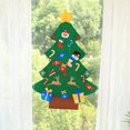 thumbnail image 4 of Suministros de decoración navideña para niños Yeacher artesanía educativa bricolaje fieltro estereoscópico árbol de Navidad estilo A, 4 of 8