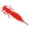 Red, variant on 10Pcs Needle Tail Soft Fishing Lures, Dragonfly Shape Baits for Ultralight Fishing, Soft Plastic Worms for Bass and Panfish, Realistic Bait, Red