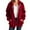 *Red, variant on ClodeEU Women's Flannel Hoodie Plaid Jacket, Full Zip Up Sherpa Lined Hoodie Jacket ,Fall Winter Warm Tops With Pockets Black,Womens Plus M