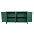 thumbnail image 6 of AENKYO Vintage Accent Cabinet – Elegant Sideboard Buffet for Entryway, Living Room & Dining Room, Green, 6 of 8