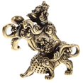 thumbnail image 3 of 2pcs Feng Shui Kylin Statue Decor Brass Kylin Decor Pendant Tabletop Adornment, 3 of 3