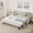 Beige, variant on Harper & Bright Designs Twin Size Upholstered Daybed with Pop-up Trundle, Velvet Sofa Bed Frame with USB Charging for Living Room and Bedroom, Gray