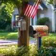 thumbnail image 3 of Mailbox Covers Daisy Fall Mailbox Wraps Magnetic Pumpkin Floral Mailbox Covers Magnetic Standard Size Daisy Mail Box Covers Post Wraps Letter Box Cover for Home Garden Yard Decor, 3 of 5