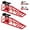 Red Shelf + Black Tablet, variant on Accreate 2 Pack Hydraulic Car and Truck Service Ramps with Adjustable Lift Height,Low Profile Car Lift Service Ramps for Oil Changes,11000 Lbs (5 Tons), Home Garage,Vehicle Auto Garage
