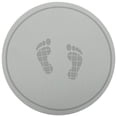 thumbnail image 1 of Minkissy Thick Round Mat for Jumping Rope TPE Skipping Grey 1Pcs, 1 of 6