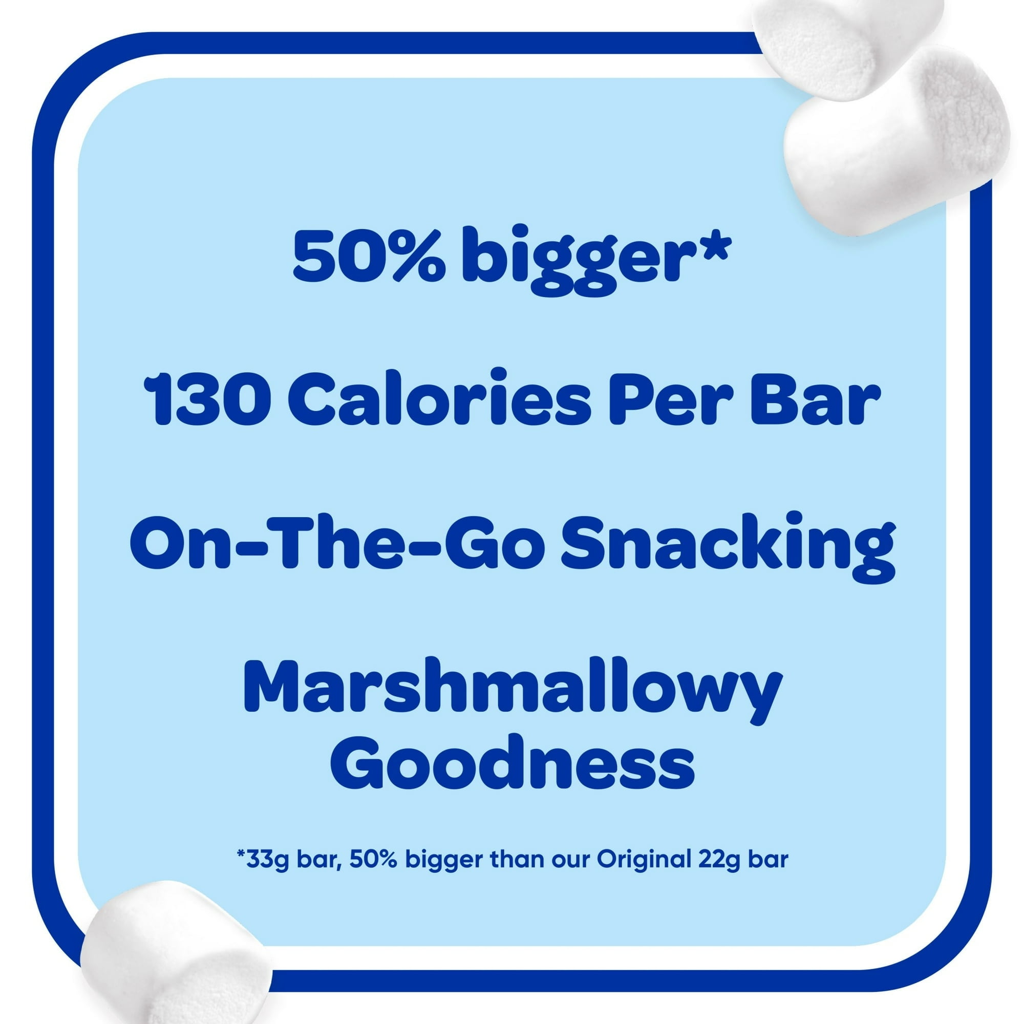 Rice Krispies Treats Homestyle Original Chewy Crispy Marshmallow Squares, Kids Snacks, 27.9 oz, 24 Count