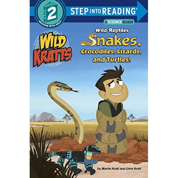 Pre-Owned Wild Reptiles: Snakes, Crocodiles, Lizards, and Turtles (Wild Kratts) (Library Binding) 0553507761 9780553507768