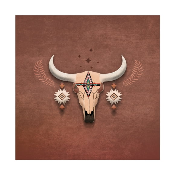 Trademark Fine Art Emel Tunaboylu Skull02 Canvas Wall Art