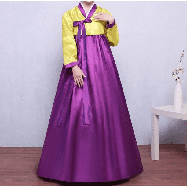 Women Hanbok Dress Korean Fashion Ancient Costumes Traditional Party Asian Palace Cosplay Performance Clothing 10Color Walmart