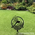 thumbnail image 4 of Craftnamesign Custom Dragonfly Memorial Metal with Stake, Outdoor Grave Marker, Memorial Stake, 4 of 4