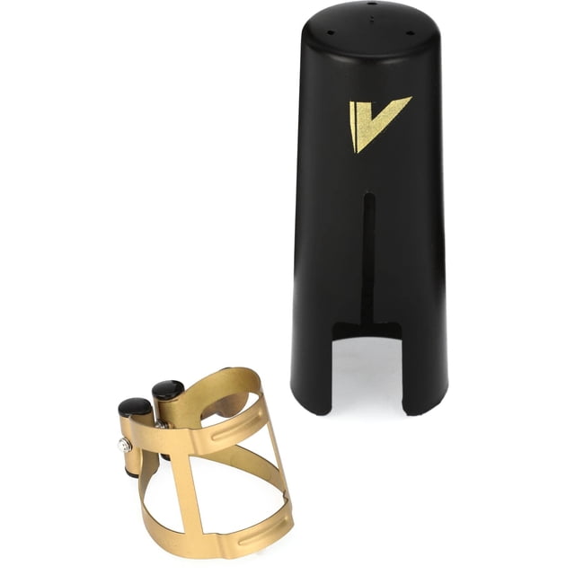 Ligadura y tapa de plástico para saxofón alto Vandoren LC57AP