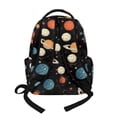 thumbnail image 3 of Xixirimido Space Planets Print 17" School Backpack for Girls Boys High School Book Bag Cute Backpack Lightweight Middle School Back Pack Daypack Elementary, 3 of 8