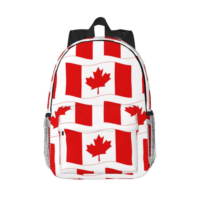 Easygdp Canada Mochila Ligera de 15 Pulgadas para Estudiantes, Mochila Cómoda para la Escuela y Viajes, Correas Ajustables