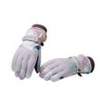 thumbnail image 1 of Guantes de esquí Otoño e Invierno Guantes de ciclismo cálidos Niñas Guantes de pantalla táctil impermeables a prueba de viento al aire libre, 1 of 10