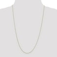 thumbnail image 2 of Finest Gold 0.6 mm x 16 in. 14K Yellow Gold Solid Diamond-Cut Cable Chain, 2 of 5