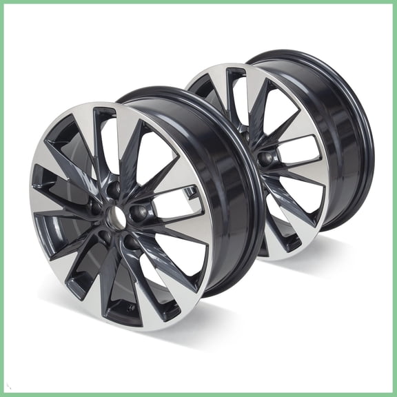 2Pcs 17x6.5" Wheel Rim for Nissan Sentra 2016 - 2019, 17 Inch Alloy Replacement Rim