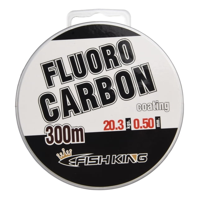 Ligne de Pêche en Fluorocarbone 300 m 0,3-0,5 mm Lignes de Pêche Leader Ligne en Fibre de Carbone