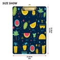 thumbnail image 2 of Summer Watermelon Fruits Acrylic Clipboards A4 Standard Letter Size Clipboard 12.5" X 9" Clip Board for Students Teacher Office, 2 of 7