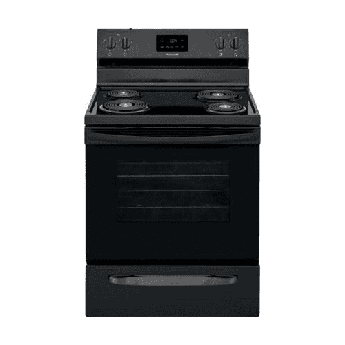 frigidaire coil top range