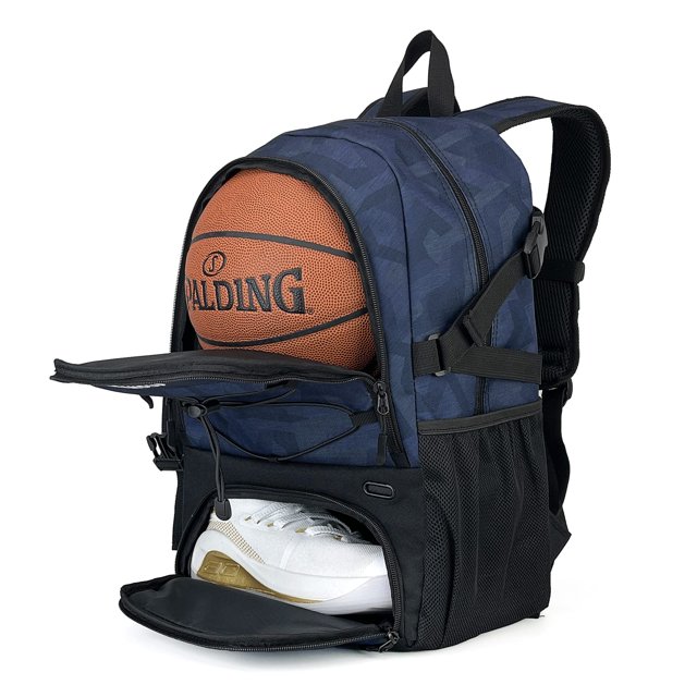 Mochila de Baloncesto GRANDUP 28L con Compartimento para Pelota y Zapatos