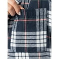 thumbnail image 6 of Fruit of the Loom Women's Beyond Soft Long Sleeve Button Down Flannel Sleepshirt, Sizes S-4X, 6 of 9