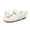 White, variant on KEVCHE Womens Fuzzy Slippers , Warm Non-Slip Rubber Sole Soft Fur Lining , Indoor House Shoes Cozy
