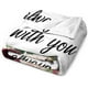 thumbnail image 4 of LHSHID Bible Verse Blanket Flannel Soft and Comfortable Anti static Bed Sofa Blanket 50x60in, 4 of 6