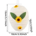 thumbnail image 3 of Huevo De Pascua De Espuma 1 pieza de adornos de huevos de Pascua blancos realistas, accesorios de huevo simulados para decoraciones de Pascua y decoración de fiestas de primavera. JASKFLY, 3 of 9