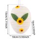thumbnail image 3 of Adornos de huevos de Pascua, accesorios de espuma para huevos de Pascua, 13x10cm, blanco, rosa, amarillo y morado, decoración para árbol colgante. Decoración de centro de mesa de primavera para fiesta, 3 of 6