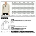 thumbnail image 3 of Women Clothing Graphic Sweatshirts for Women Women Long Sleeve Oversized Half Zip Pullover Sweatshirt Hoodie Sweater Trendy Fall Sweatshirt Blouse Clothes, 3 of 4