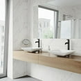 thumbnail image 4 of VIGO Seville Bathroom Vessel Faucet in Matte Black, 4 of 6