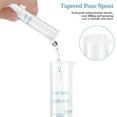 Measuring Cylinder Plastic Graduated Tube Tool for Lab(100Ml)