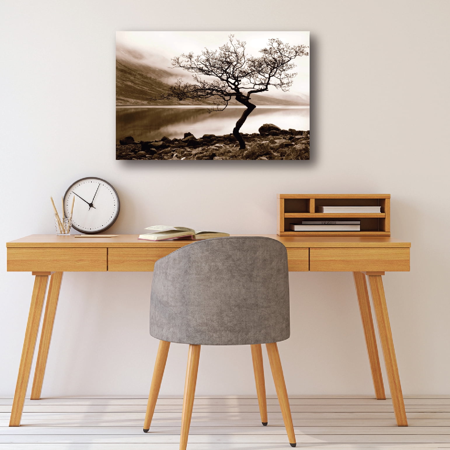 Loch Etive Gallery-Wrapped Canvas Wall Art, 24x36