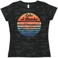 thumbnail image 3 of Inktastic Lake of the Ozarks Distressed Retro Sunset Women's T-Shirt, 3 of 5