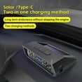thumbnail image 4 of ABS Solar/USB Powered Wireless Tire Pressure Monitoring System with Real-Time Temperature Monitoring for RV, Sedan, SUV, and Truck, 4 of 8