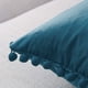 thumbnail image 4 of Dinheiro Topfinel 2er Set Samt Kissen mit Pompoms Einfarbig Weihnachten Kissenbezüge Dekorative Kissenhülle Kopfkissen Sitzkissen Dekokissen Couchkisen für Sofa Schlafzimmer Büro Auto 40X40cm Rosa, 4 of 7