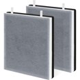 thumbnail image 1 of Fil-fresh 2 Pack Vital 100 Replacement Filter Compatible with LEVOIT Vital 100 Air Purifier, 3-in-1 True HEPA Filter with Activated Carbon Filter, Reduce Dust, Pollen, Odor, 1 of 7