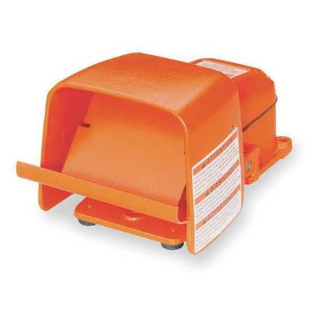LINEMASTER 511-BG Heavy Duty Foot Switch,Momentary Action
