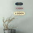 thumbnail image 4 of Signs ByLITA Designer Showers Sign (Black) - Medium, 4 of 5