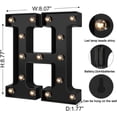 thumbnail image 3 of LED Letter Lights, Alphabet Marquee Letters Sign LED Marquee Number Lights Sign for Night Light, 3 of 6
