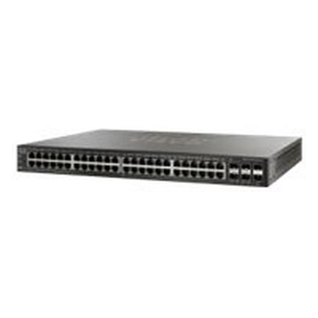 Cisco Small Business SG500X-48 - Switch - L3 - managed - 48 x 10/100/1000 + 4 x 10 Gigabit SFP+ - rack-mountable - (Best Managed Switch For Small Business 2019)