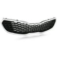 thumbnail image 5 of CROSSDESIGN Black Front Bumper Grill Grille Assembly Fit for 2014-2016 Kia Forte Forte5, 5 of 9