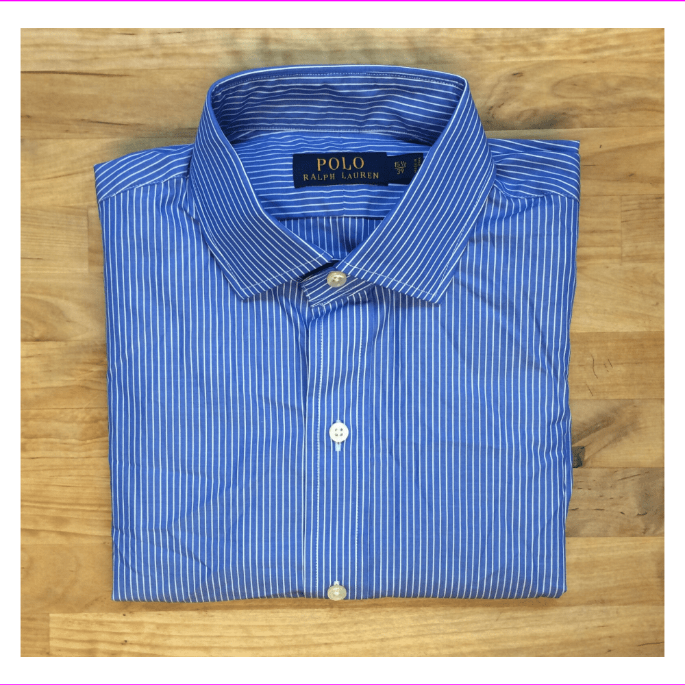 ralph lauren striped dress shirt