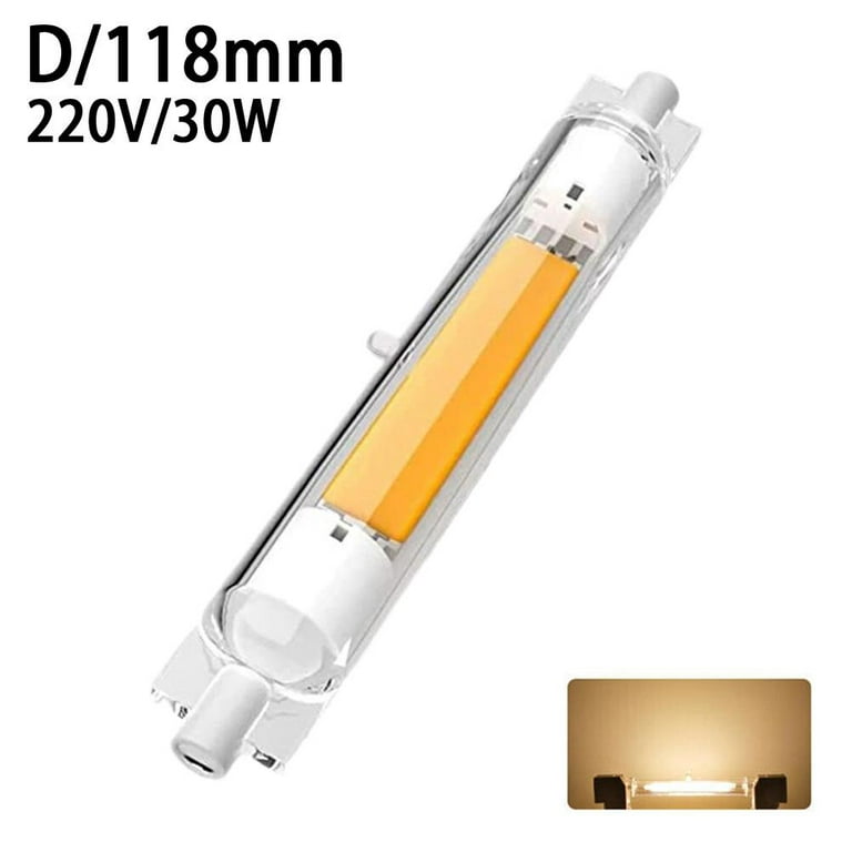 R7S LED Bulb 78mm 118mm Glass Lamp Dimmable Replace Tube-15W/30W Halogen  E7K0