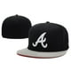 thumbnail image 2 of NBA Atlanta Warriors cerrado protector solar visera pareja sombrero bordado gorra completamente sellada gorra de béisbol 59.6cm a, 2 of 2