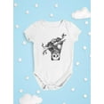 thumbnail image 3 of Upside Down Panda Bodysuit Infant -Image by Shutterstock,  12 Months, 3 of 4